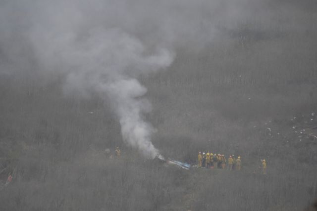 Κόμπι Μπράιαντ : Οι πρώτες εικόνες από το δυστύχημα με το ελικόπτερο [εικόνες]