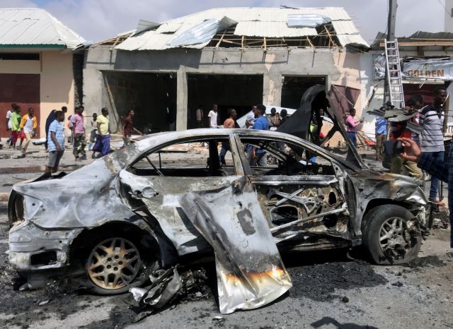 Σομαλία: Τέσσερις νεκροί από έκρηξη παγιδευμένου αυτοκινήτου
