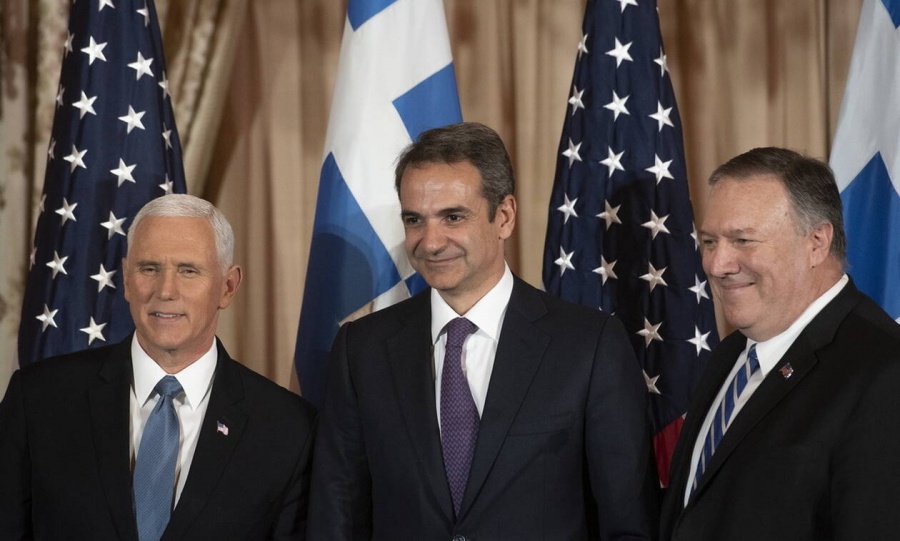 Pence, Pompeo eye Greek-American supporters in election year, praise Mitsotakis' policies