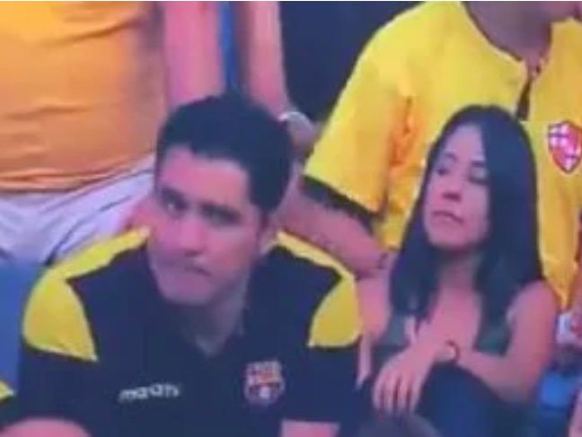 Πήγε στο γήπεδο με την ερωμένη και… αποκαλύφθηκε ο κρυφός δεσμός του