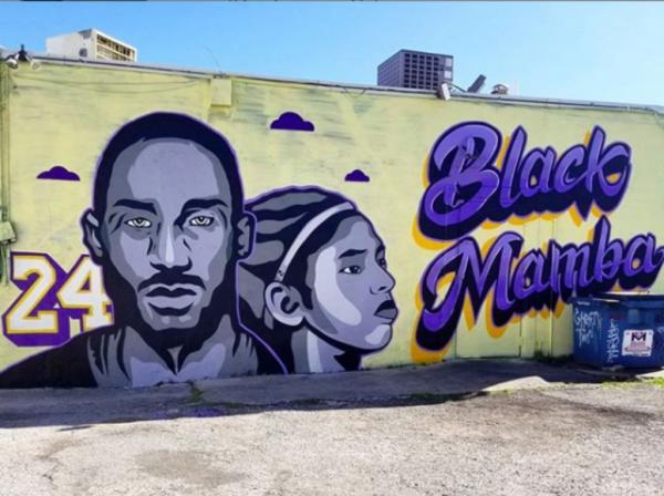 Κόμπι Μπράιαντ: Γίνεται έμπνευση σε graffiti σε όλο τον κόσμο