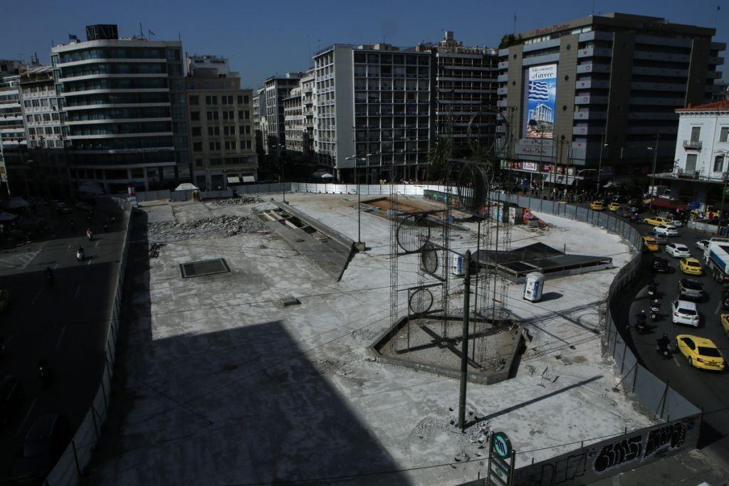 Πλατεία Ομονοίας: Εντός Φεβρουαρίου θα έχει ολοκληρωθεί η ανακατασκευή της