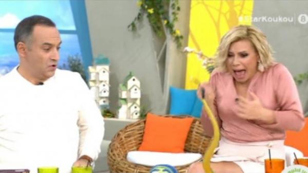 Κατερίνα Καραβάτου: Γιατί τρομοκρατήθηκε στον αέρα της εκπομπής;