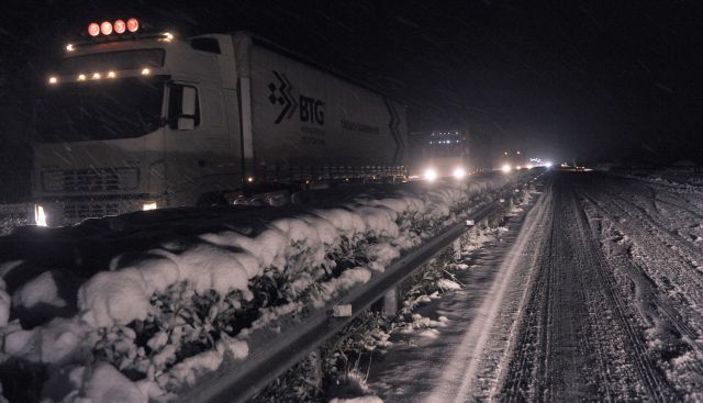 Υπουργείο Υποδομών: Κυρώσεις εάν ξανακλείσει η εθνική λόγω χιονιού