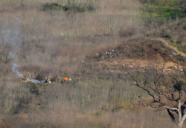 Κόμπι Μπράιαντ : Το fake βίντεο με τη συντριβή του ελικοπτέρου