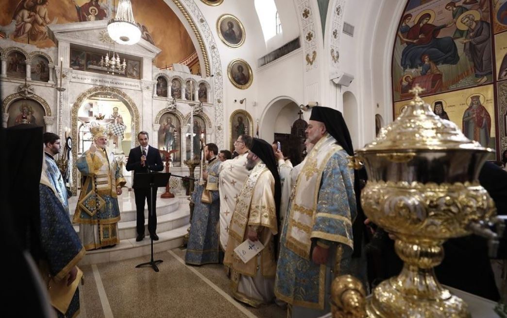 Στον Αγιασμό των Υδάτων στο Τάρπον Σπρινγκς ο Μητσοτάκης