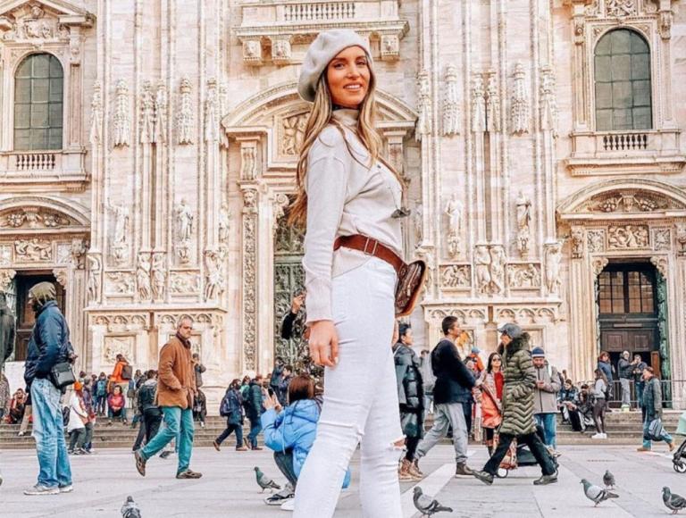 Αθηνά Οικονομάκου: Απόδραση στο Μιλάνο