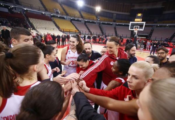 EuroCup Γυναικών : Προβάδισμα πρόκρισης για Ολυμπιακό