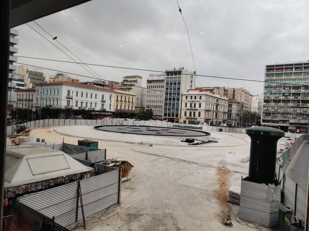 Πλατεία Ομονοίας: Αγωνία για τα αποκαλυπτήρια –Το εντυπωσιακό σιντριβάνι και ο ευρωπαϊκός αέρας