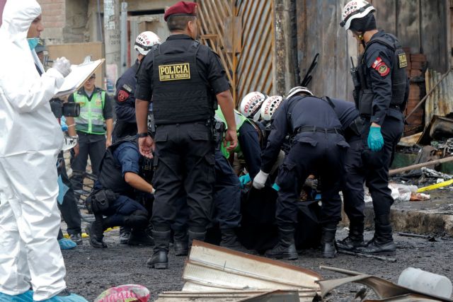 Έκρηξη βυτιοφόρου στο Περού : Στους τέσσερις αυξήθηκαν οι νεκροί