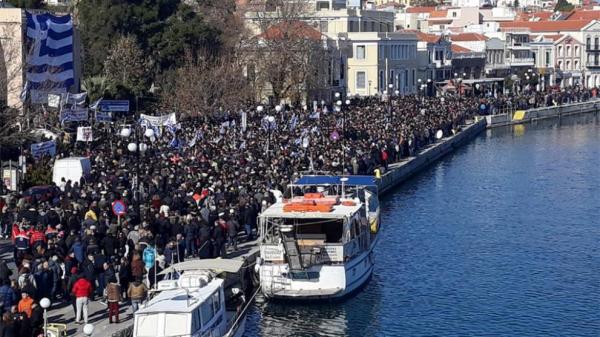 Προσφυγικό : Στους δρόμους οι κάτοικοι των νησιών – Δυναμικές κινητοποιήσεις