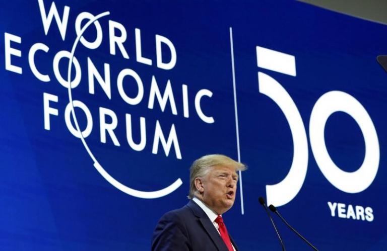 Νταβός : Ο Τραμπ υπέρ της ακμάζουσας αμερικανικής οικονομίας και κατά των προφητών της δυστυχίας