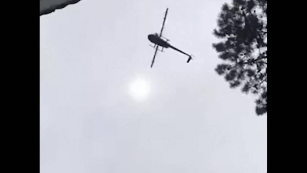 Πέταξαν από ελικόπτερο γουρούνι σε πισίνα επιχειρηματία