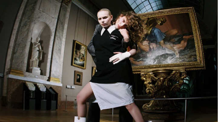 Εργα του ντα Βίντσι σε κρεασιόν του Virgil Abloh