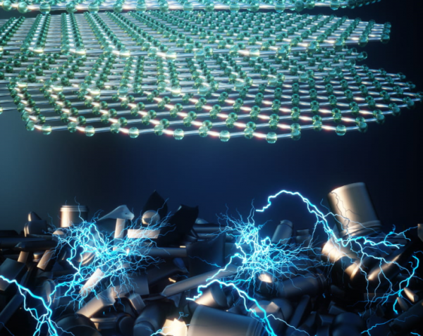 Πρωτοποριακή μέθοδος μετατρέπει τα σκουπίδια σε γραφένιο