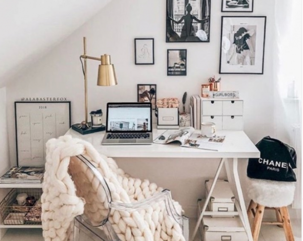 Δημιουργήστε το ιδανικό γραφείο στο σπίτι με την πιο στιλάτη έμπνευση