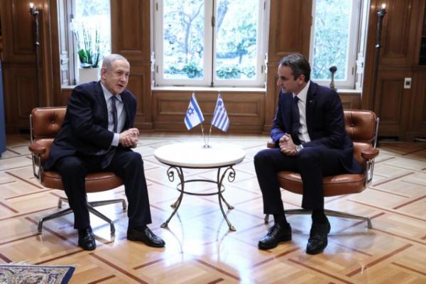 EastMed : Τετ α τετ Μητσοτάκη – Νετανιάχου στο Μαξίμου