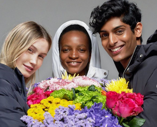 Puffer jackets από αγριολούλουδα