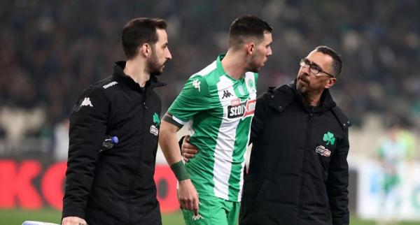 Παναθηναϊκός: Ενοχλήσεις στο γόνατο και μαγνητική για τον Δώνη