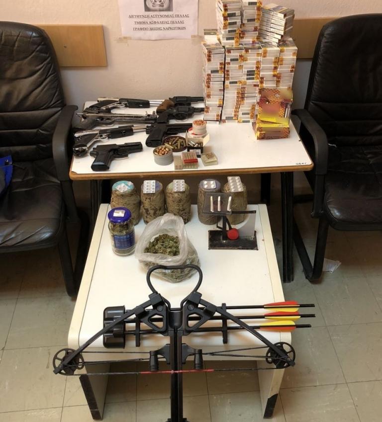 Πέλλα: Είχε θάψει ναρκωτικά στην αυλή του σπιτιού του