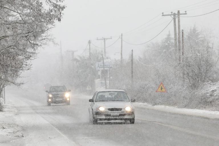 Καιρός : Ψύχος, χιόνια και βροχές σε όλη τη χώρα