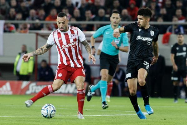 LIVE: ΠΑΟΚ – Ολυμπιακός 0-1 (τελικό)
