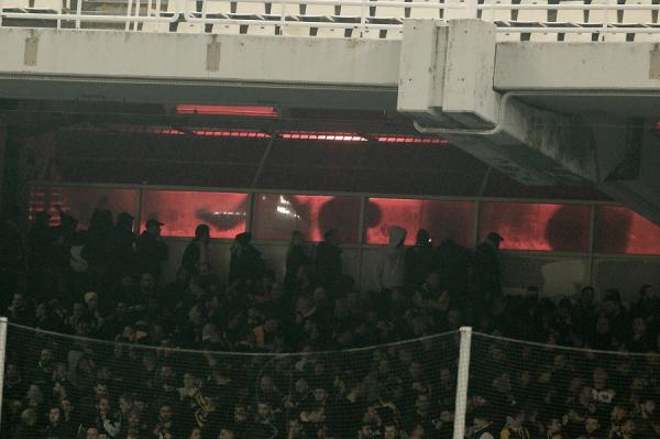 ΑΕΚ : Δύο αγωνιστικές κεκλεισμένων για τα επεισόδια με Ολυμπιακό