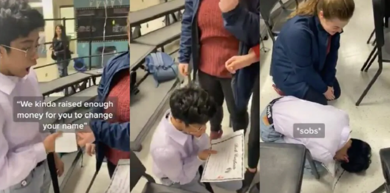 ΗΠΑ : Έκαναν δώρο αλλαγή ονόματος σε τρανς συμμαθητή τους