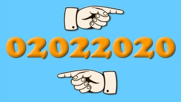 2/2/2020 : Σήμερα η μόνη ημερομηνία του 21ου αιώνα με καρκινική γραφή
