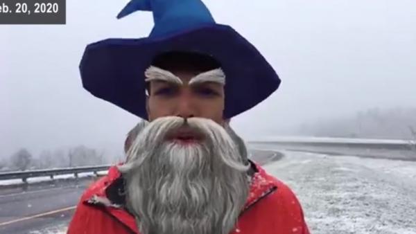 Ήταν on air μέσω κινητού και πάτησε κατά λάθος τα φίλτρα