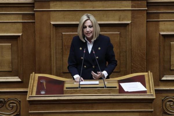Γεννηματά : Η κυβέρνηση πρέπει να δείξει πυγμή στους Ευρωπαίους και όχι στους απελπισμένους νησιώτες
