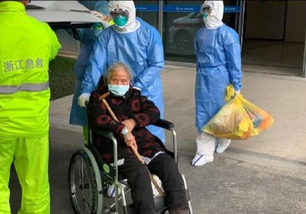 Νικήτρια από τον κοροναϊό, ετών 96!