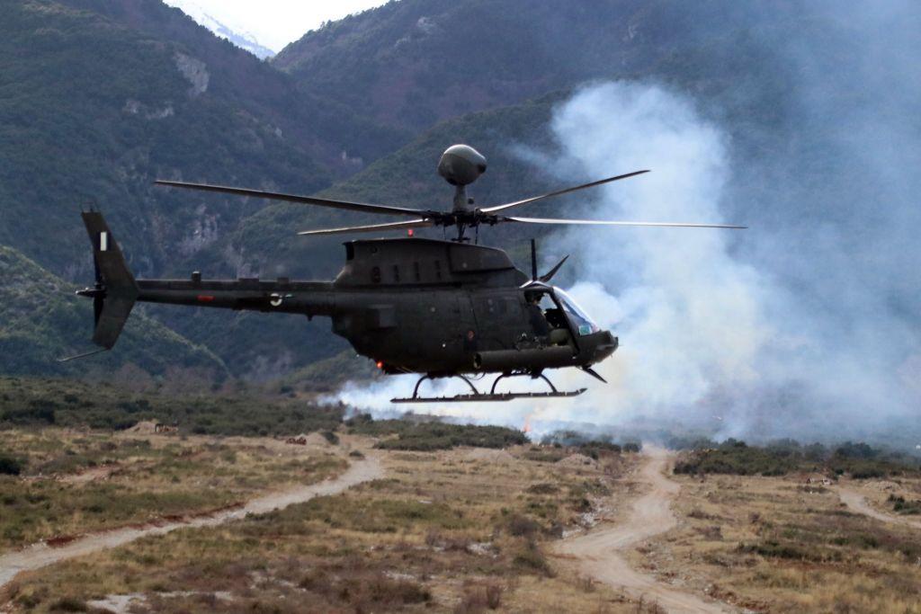 Μήνυμα αποτροπής η συνεκπαίδευση ελληνικών και αμερικανικών ελικοπτέρων στο Λιτόχωρο