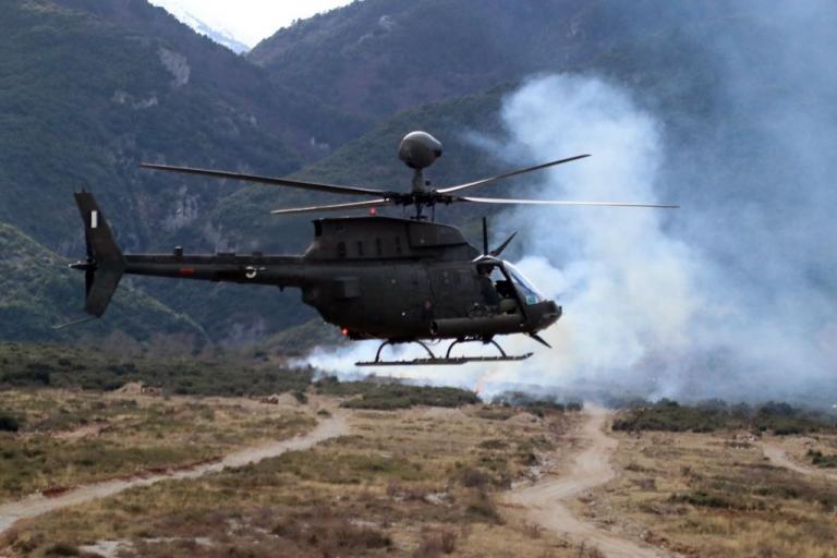 Μήνυμα αποτροπής η συνεκπαίδευση ελληνικών και αμερικανικών ελικοπτέρων στο Λιτόχωρο