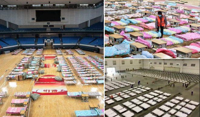 Κοροναϊος: Ένα απέραντο νοσοκομείο η Ουχάν – Εικόνες σοκ από τα camp απομόνωσης