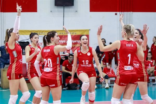 Τεράστιο διπλό πρόκρισης για τα κορίτσια του Ολυμπιακού
