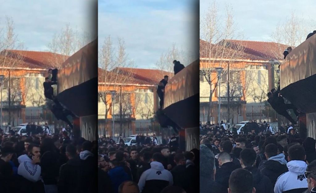 Ξέφραγο αμπέλι η Τούμπα: Οπαδοί μπαίνουν ανενόχλητοι σκαρφαλώνοντας