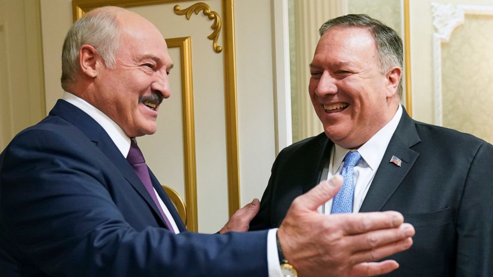 Συνάντηση Πομπέο – Λουκασένκο με στόχο την αποκατάσταση των σχέσεων μεταξύ ΗΠΑ – Λευκορωσίας