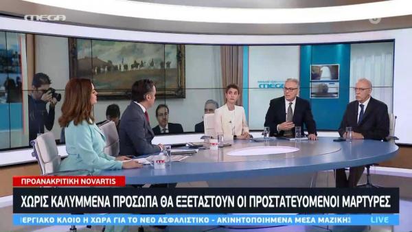 Στο MEGA Θοδωρής Ρουσόπουλος και Δημήτρης Βίτσας