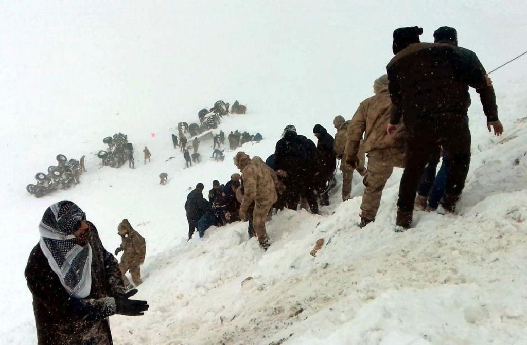 Τουρκία : Στους 21 ο αριθμός των νεκρών από νέα χιονοστιβάδα στην επαρχία Βαν