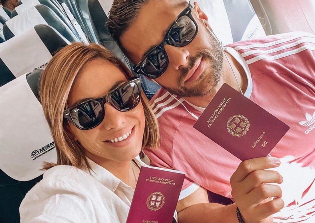 Ευρυδίκη Βαλαβάνη – Κωνσταντίνος Βασάλος: Απόδραση σε ρομαντικό προορισμό