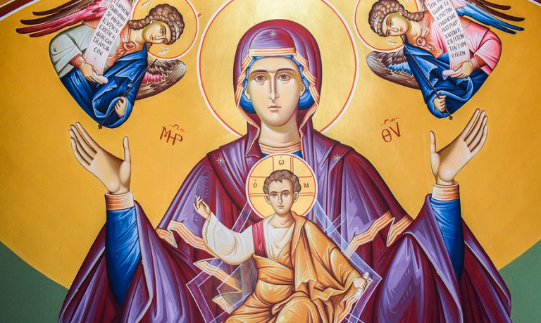 Αυτήν την εικόνα της Παναγίας σίγουρα δεν την έχεις ξαναδεί