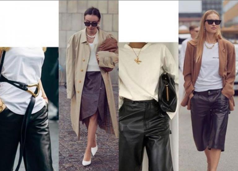 Τα δερμάτινα σορτς είναι η απόλυτη τάση για φέτος