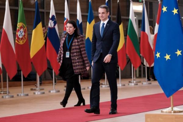 Μητσοτάκης προς ηγέτες Ε.Ε : Διεκδικούμε έμπρακτη αλληλεγγύη στο προσφυγικό