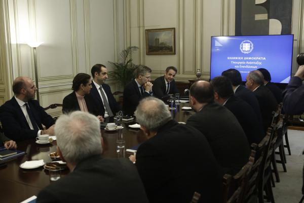 Μητσοτάκης σε Γεωργιάδη : Κομβική χρονιά το 2020 για επενδύσεις και ανάπτυξη