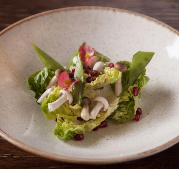 Πρασινάδες με ρόδι