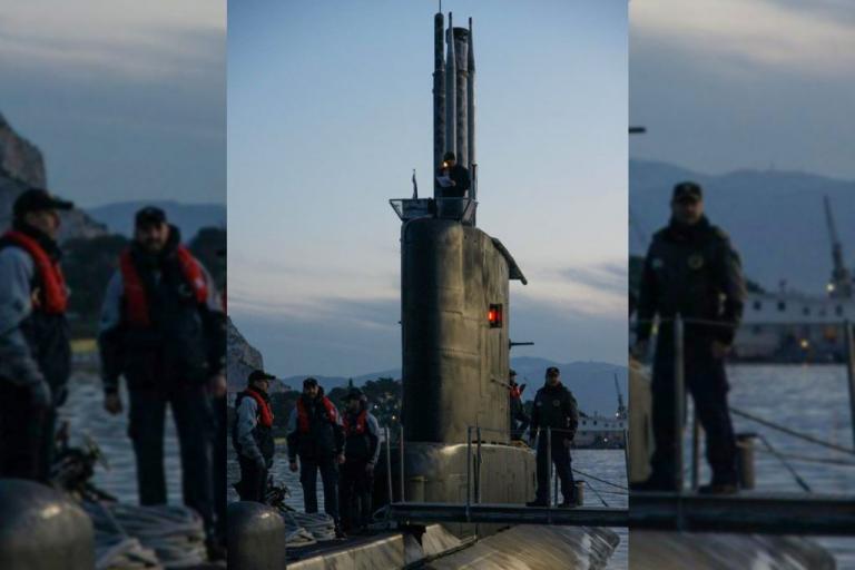 Ασκηση «Περισκόπιο»: Βολή τορπίλης από το υποβρύχιο ΝΗΡΕΥΣ στο Μυρτώο