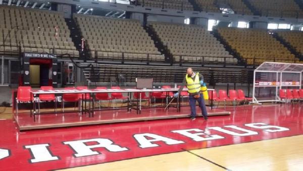 Ψεκασμός και απολύμανση στο ΣΕΦ λόγω κοροναϊού