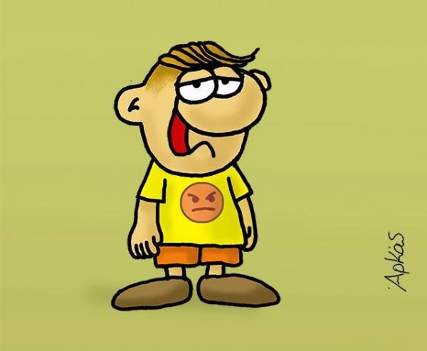 Συγκινητικό σκίτσο Αρκά: Θέλω τη γιαγιά μου ζωντανή