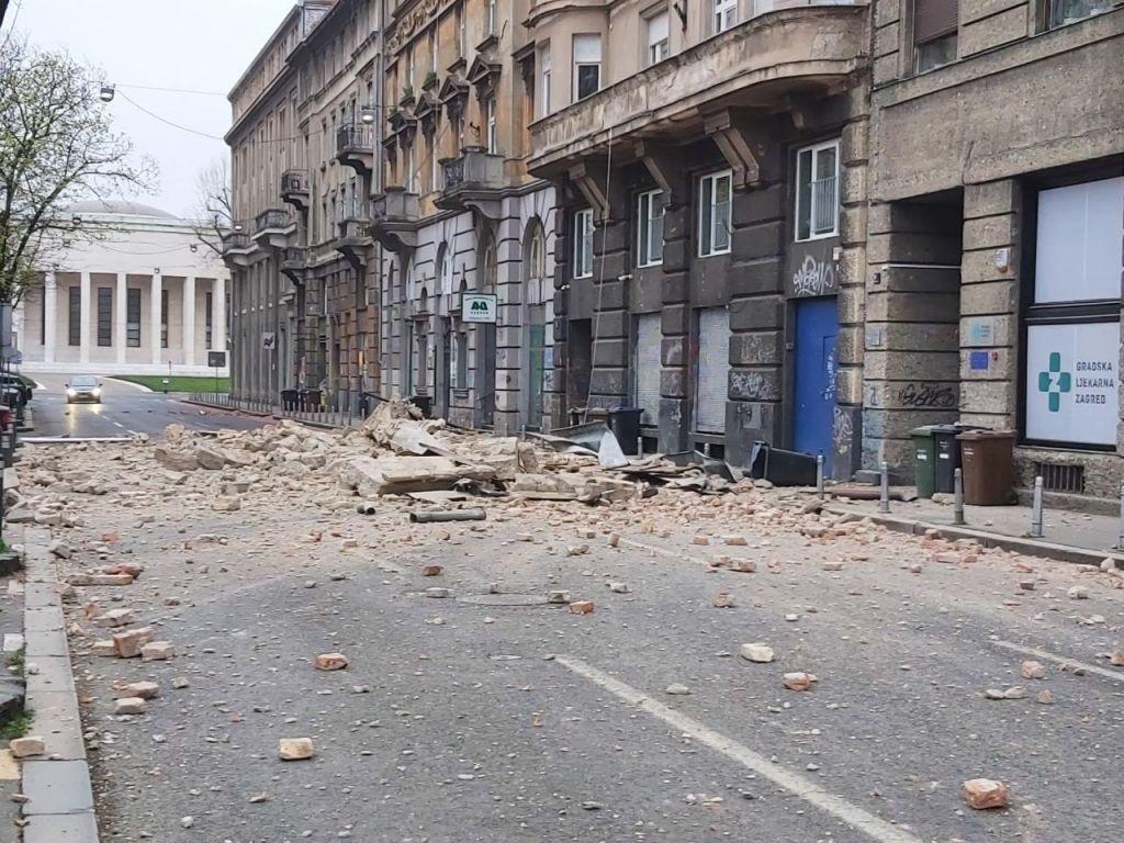 Ισχυρός σεισμός «ταρακούνησε» το Ζάγκρεμπ της Κροατίας